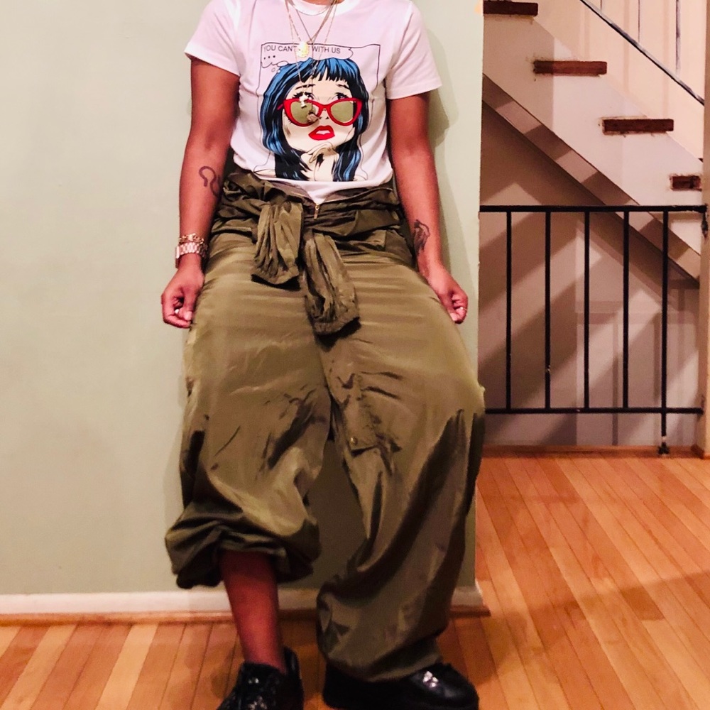 “Can’t sit with us” graphic t-shirt